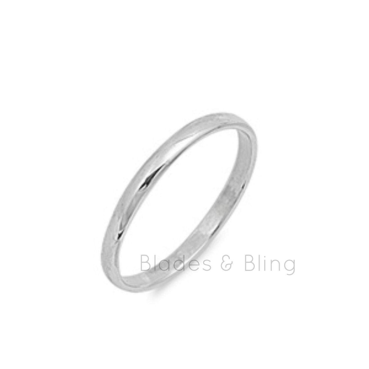 Thin Silver toe ring Perfect stacking ring for Women